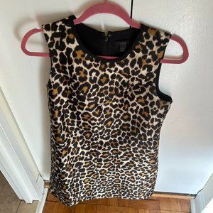 Women's Jcrew Leopard Print Dress